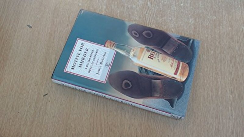Book cover for "Motive for Murder" by Janie Bolitho