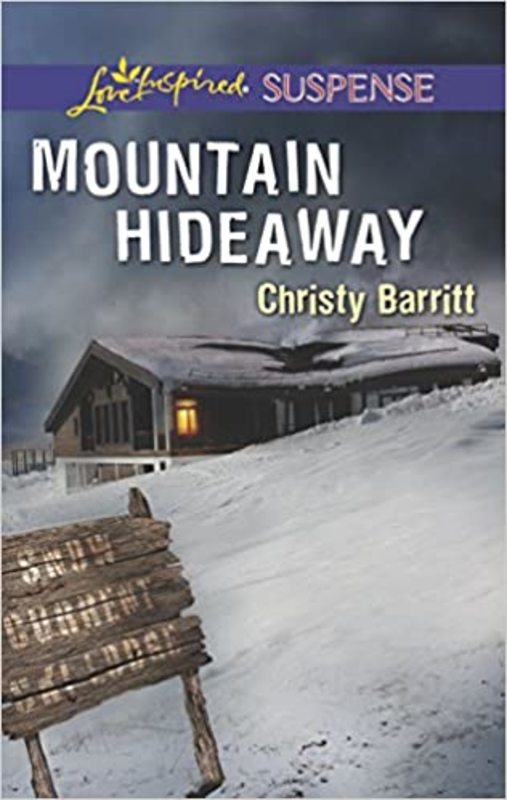 Book cover for "Mountain Hideaway" by Christy Barritt
