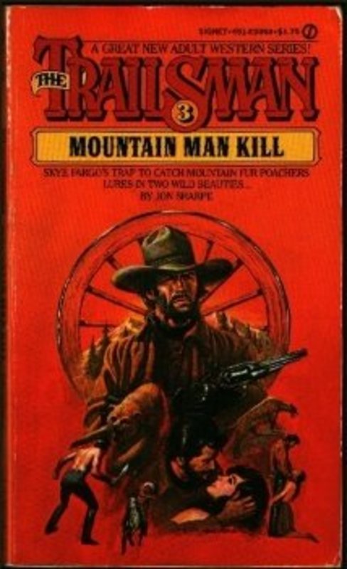 Book cover for "Mountain Man Kill" by Jon Sharpe