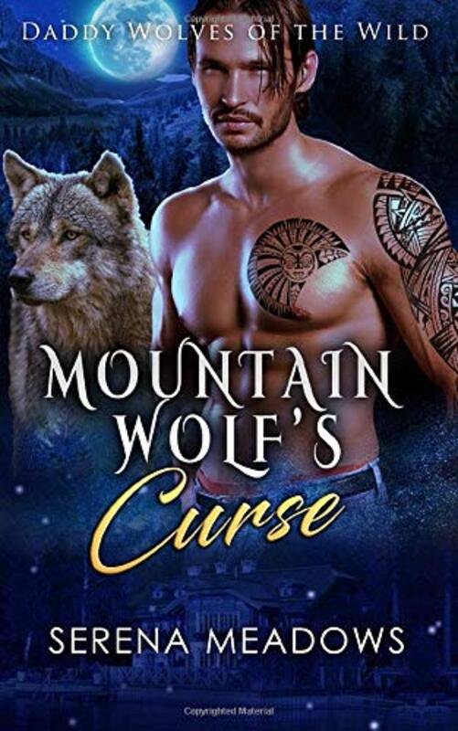 Book cover for "Mountain Wolf's Curse" by Serena Meadows