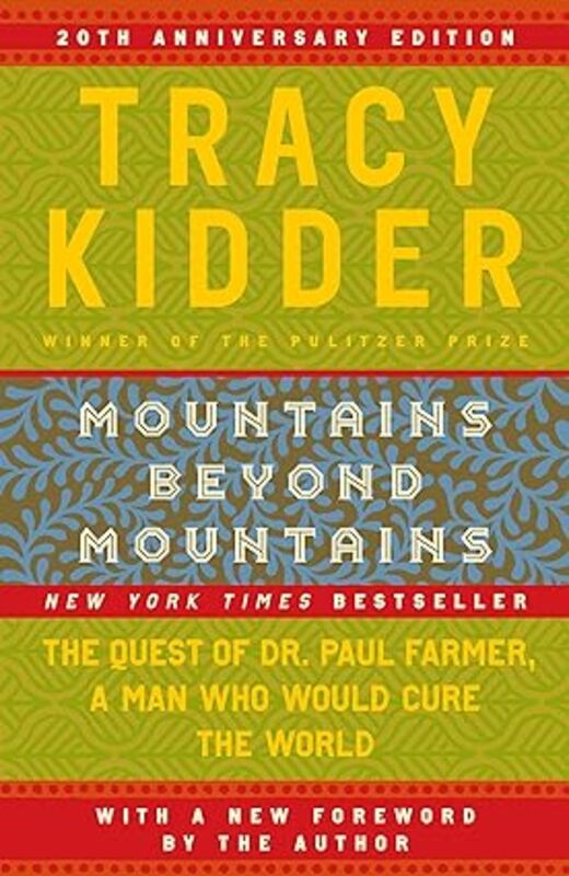 Book cover for "Mountains Beyond Mountains" by Tracy Kidder