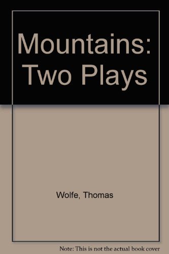 Book cover for "Mountains" by Thomas Wolfe