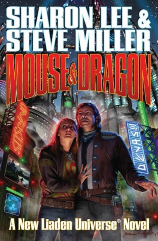 Book cover for "Mouse and Dragon" by Sharon Lee