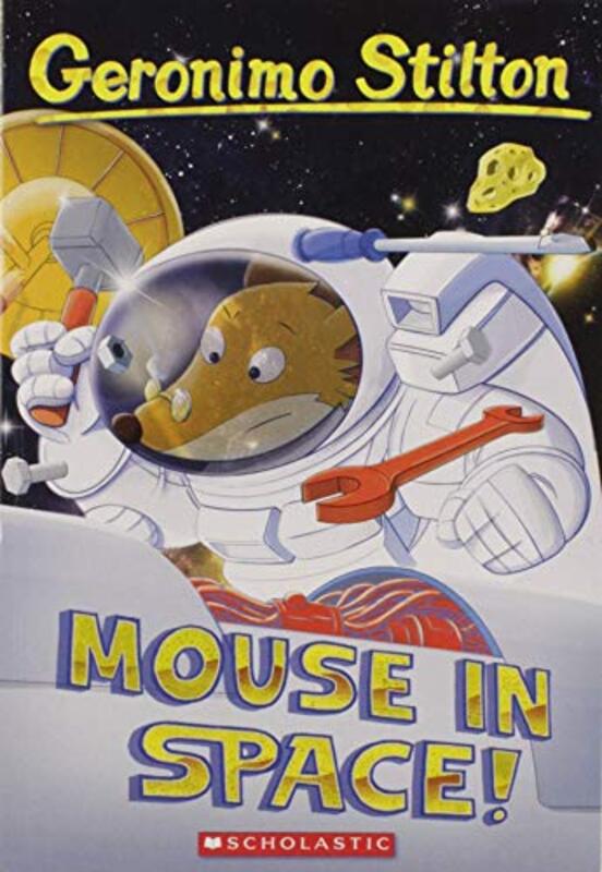 Book cover for "Mouse in Space!" by Elisabetta Dami