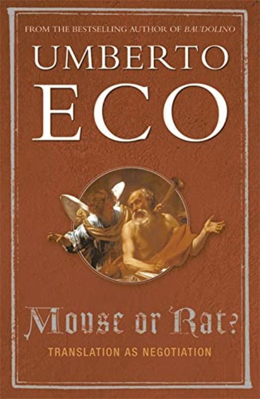 Book cover for "Mouse or Rat?" by Umberto Eco