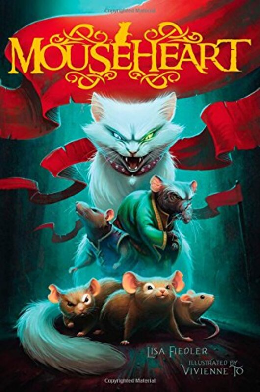 Book cover for "Mouseheart" by Lisa Fiedler
