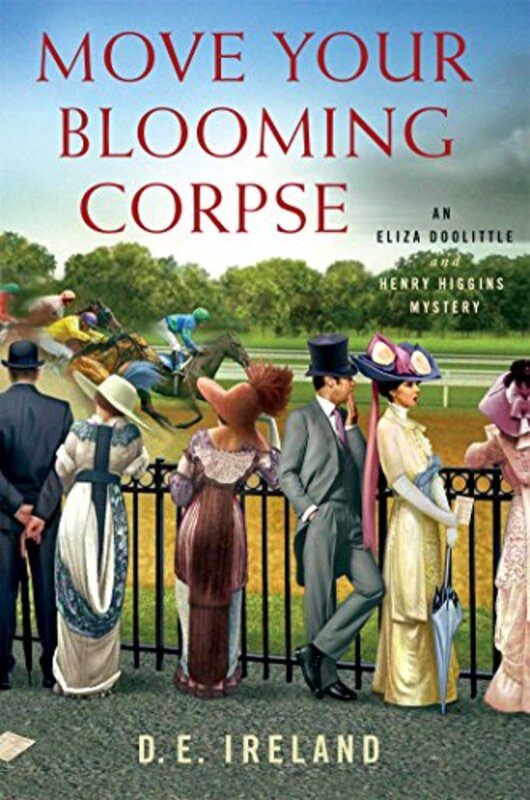 Book cover for "Move Your Blooming Corpse" by DE Ireland