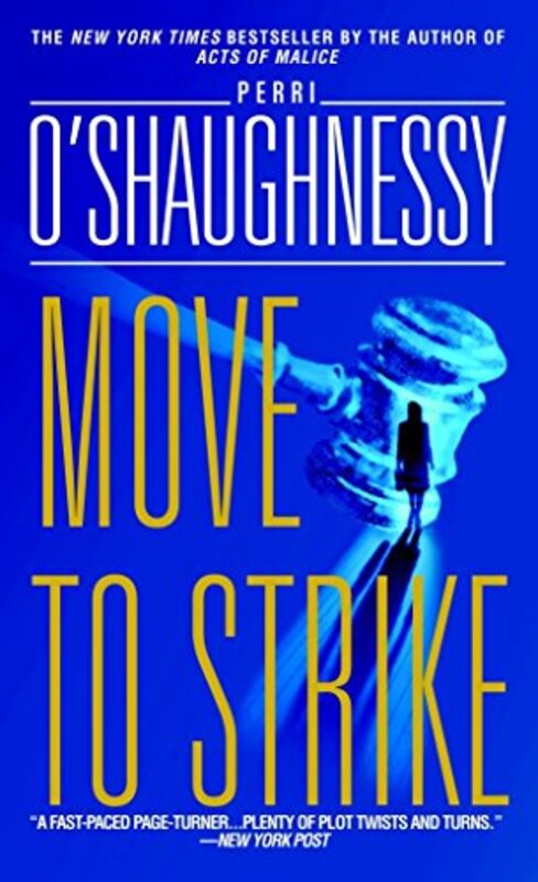 Book cover for "Move to Strike" by Perri OShaughnessy