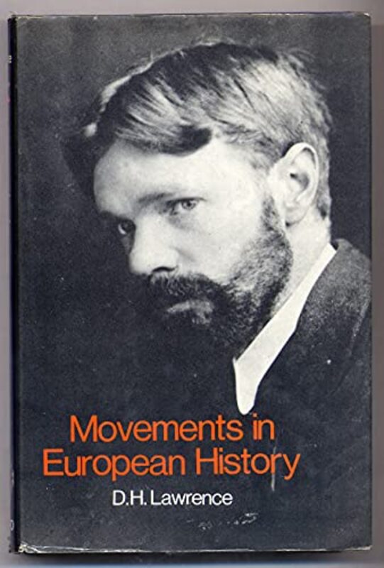 Book cover for "Movements In European History" by DH Lawrence