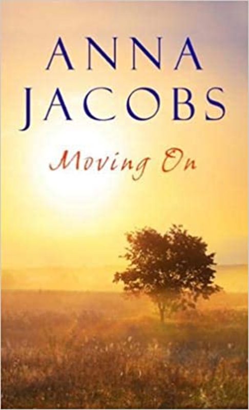 Book cover for "Moving On" by Anna Jacobs