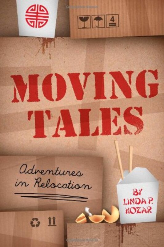 Book cover for "Moving Tales" by Linda P Kozar