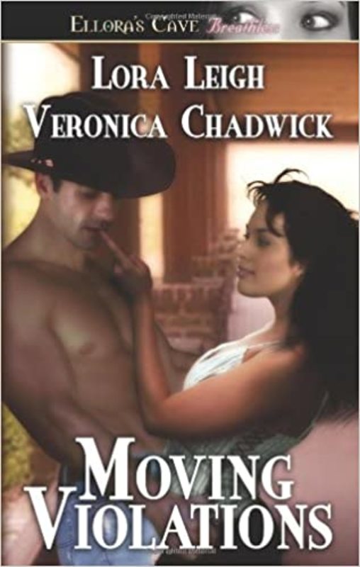 Book cover for "Moving Violations" by Lora Leigh