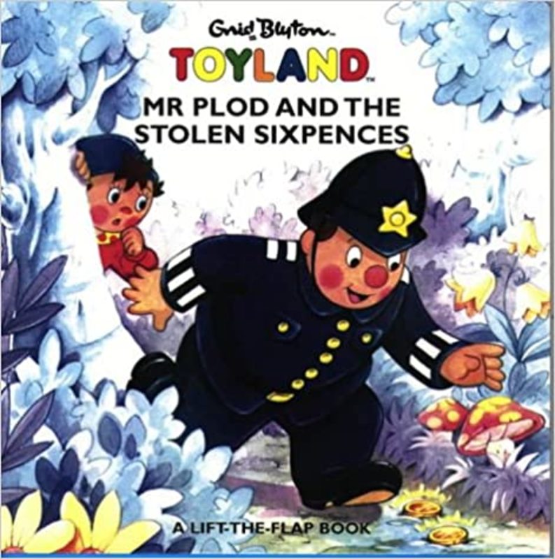 Book cover for "Mr Plod And The Stolen Sixpences" by Enid Blyton