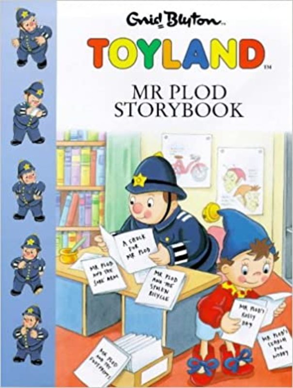 Book cover for "Mr Plod Storybook" by Enid Blyton