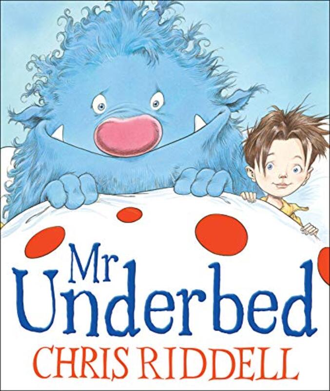 Book cover for "Mr Underbed" by Chris Riddell