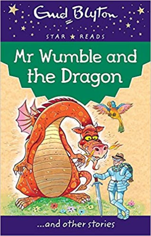 Book cover for "Mr Wumble and the Dragon" by Enid Blyton