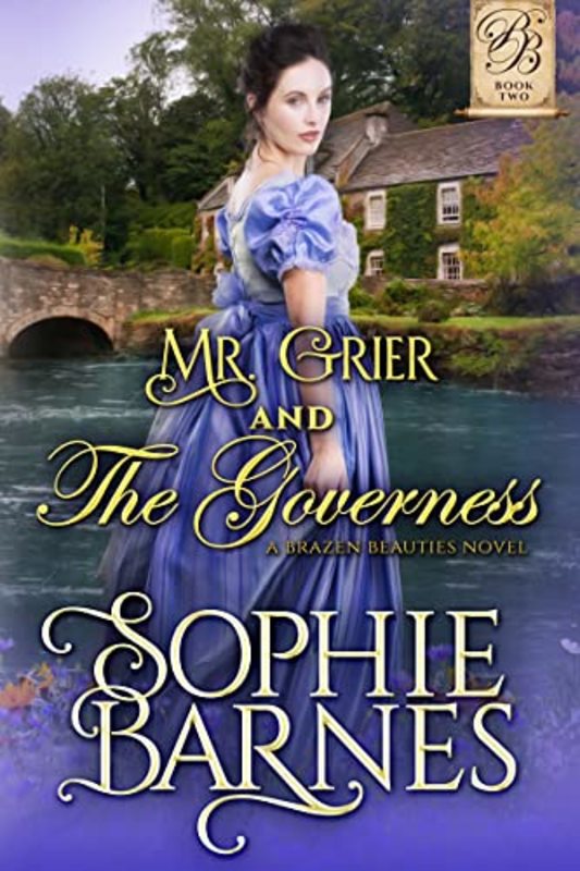 Book cover for "Mr. Grier and the Governess" by Sophie Barnes