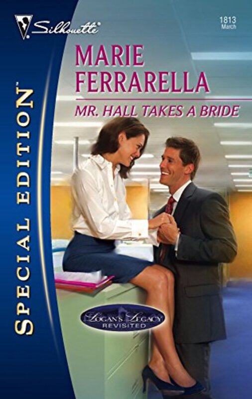 Book cover for "Mr. Hall Takes a Bride" by Marie Ferrarella