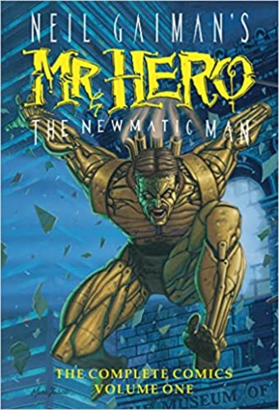 Book cover for "Mr. Hero The Newmatic Man"