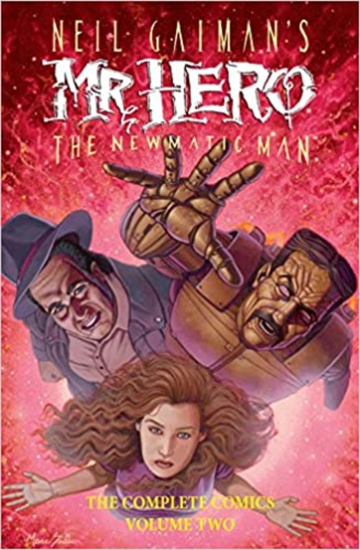 Book cover for "Mr. Hero The Newmatic Man"
