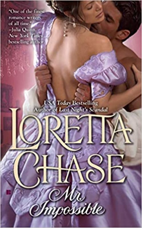 Book cover for "Mr. Impossible" by Loretta Chase