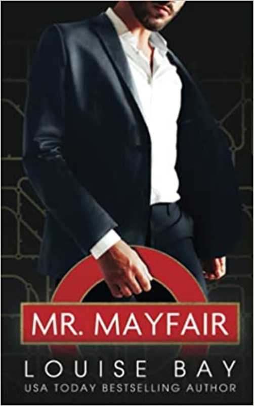 Book cover for "Mr. Mayfair" by Louise Bay