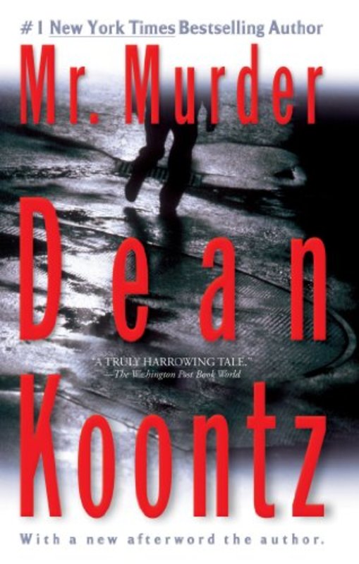 Book cover for "Mr. Murder" by Dean Koontz