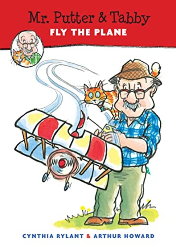 Book cover for "Mr. Putter and Tabby Fly the Plane" by Cynthia Rylant