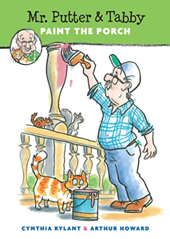Book cover for "Mr. Putter and Tabby Paint the Porch" by Cynthia Rylant