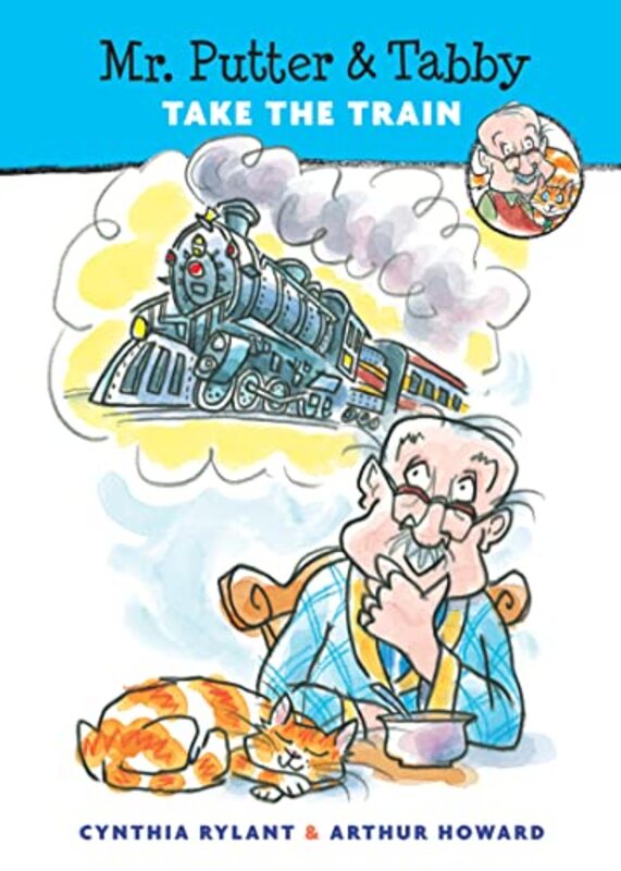 Book cover for "Mr. Putter and Tabby Take the Train" by Cynthia Rylant