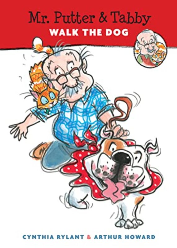 Book cover for "Mr. Putter and Tabby Walk the Dog" by Cynthia Rylant