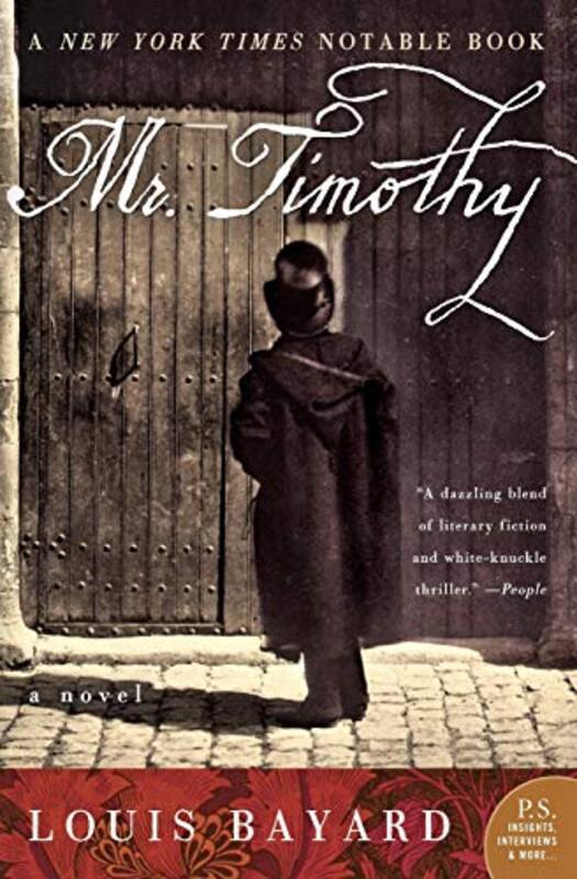 Book cover for "Mr. Timothy" by Louis Bayard