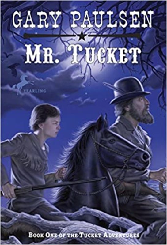 Book cover for "Mr Tucket" by Gary Paulsen