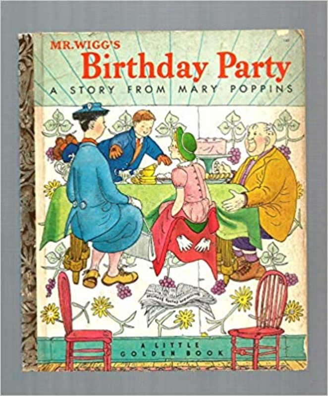Book cover for "Mr. Wigg's Birthday Party" by PL Travers
