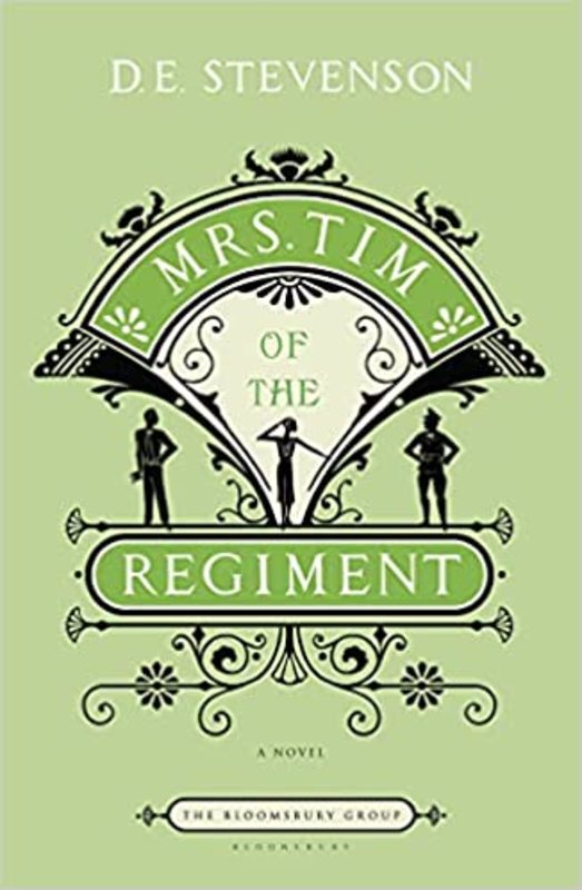 Book cover for "Mrs Tim of the Regiment" by D. E. Stevenson