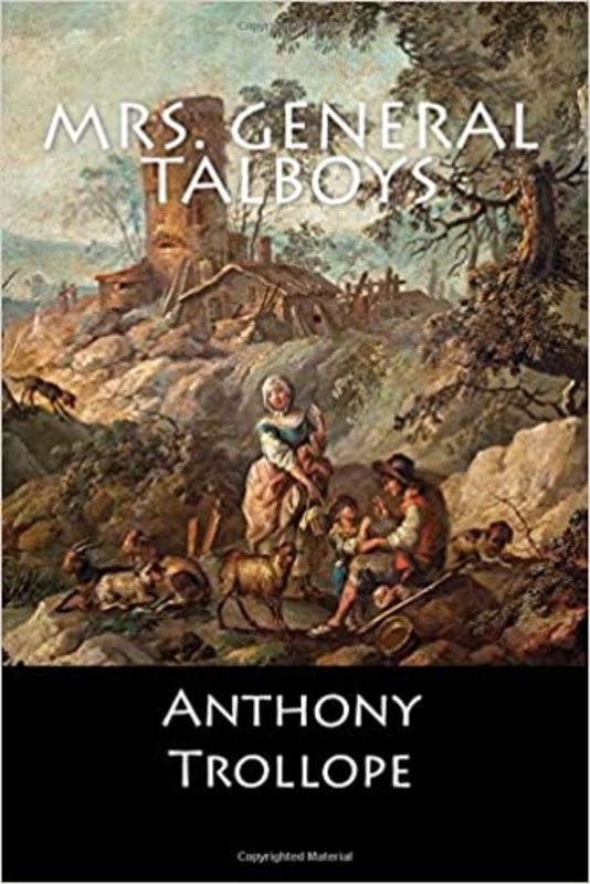Book cover for "Mrs. General Talboys" by Anthony Trollope