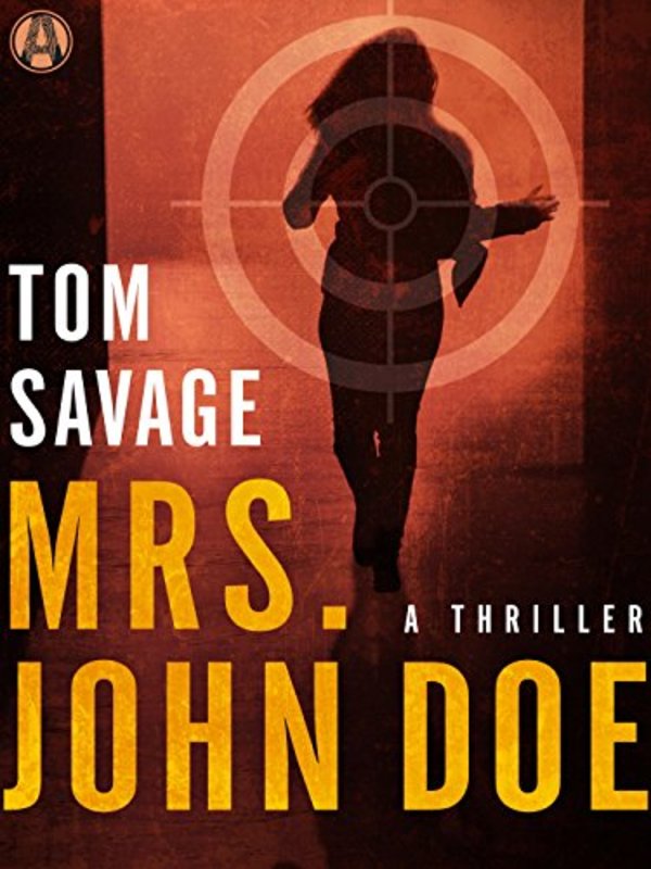 Book cover for "Mrs. John Doe" by Tom Savage