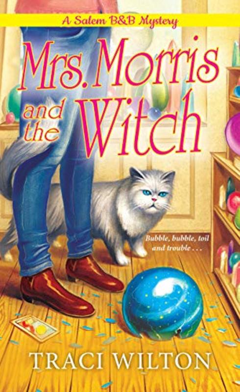 Book cover for "Mrs. Morris and the Witch" by Traci Wilton