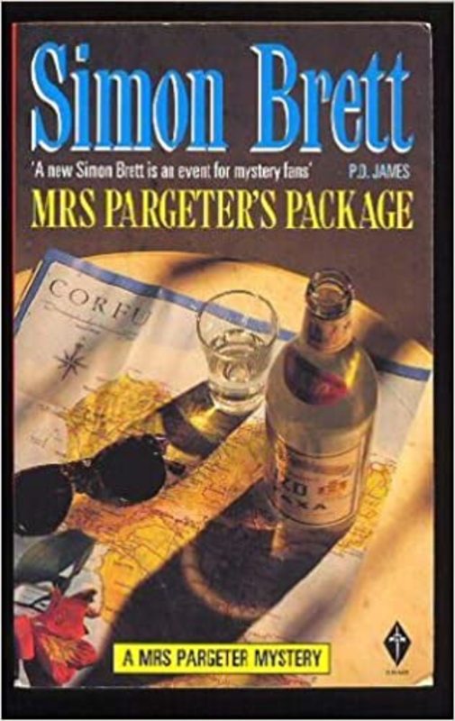 Book cover for "Mrs. Pargeter's Package" by Simon Brett