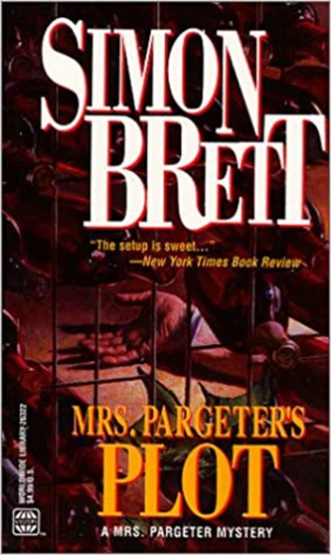 Book cover for "Mrs. Pargeter's Plot" by Simon Brett