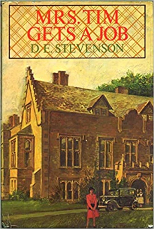 Book cover for "Mrs. Tim Gets a Job" by D. E. Stevenson