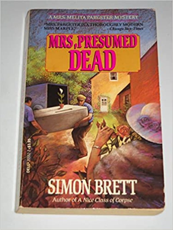 Book cover for "Mrs., Presumed Dead" by Simon Brett