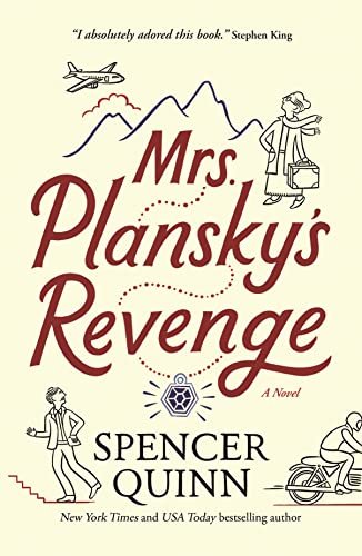 Book cover for "Mrs. Plansky's Revenge" by Spencer Quinn