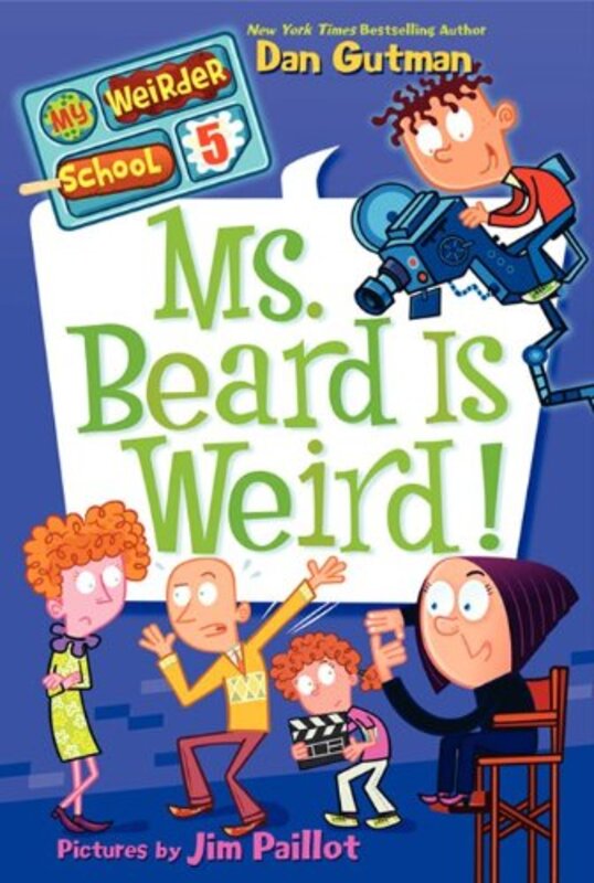Book cover for "Ms. Beard Is Weird!" by Dan Gutman