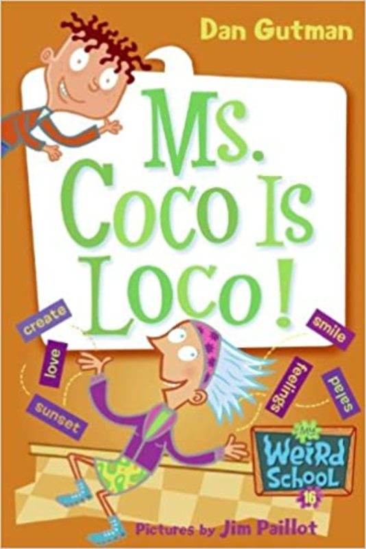 Book cover for "Ms. Coco Is Loco!" by Dan Gutman