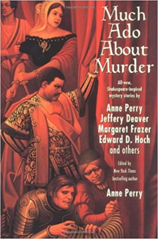 Book cover for "Much Ado About Murder" by Anne Perry