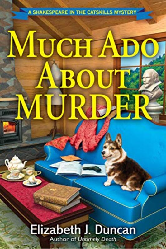 Book cover for "Much Ado About Murder" by Elizabeth J Duncan