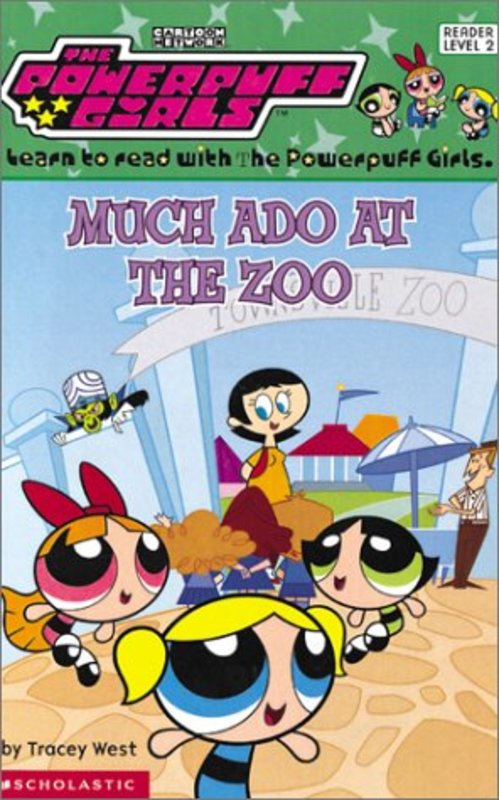 Book cover for "Much Ado At The Zoo" by Tracey West