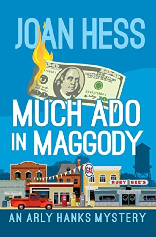 Book cover for "Much Ado in Maggody" by Joan Hess