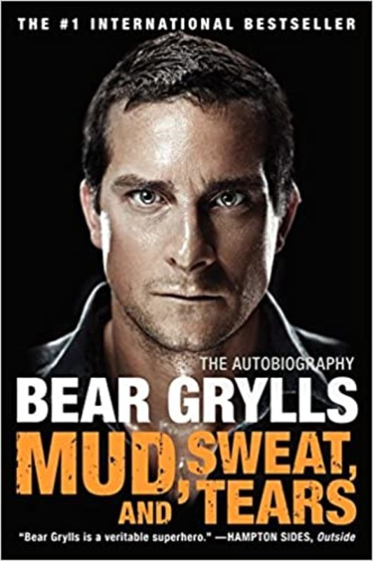 Book cover for "Mud, Sweat, and Tears"